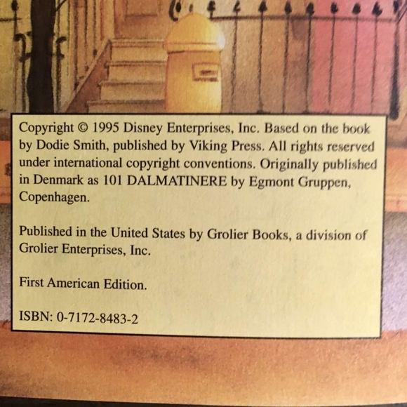 Vintage 1995 Walt Disney's 101 Dalmations - Picture 3 of 4